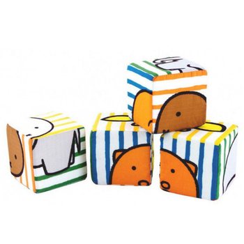 MIFFY - CUBES &Agrave; EMPILER SOUPLES 4 PI&Egrave;CES (1 pce)