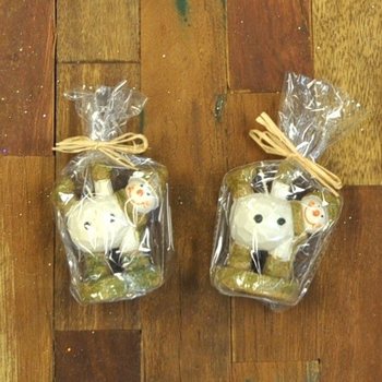 Bougies Bonhomme de Neige Rigolotes (12 pcs)