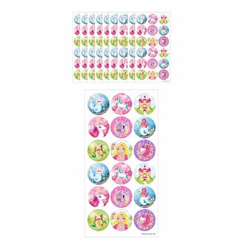 Autocollants Fun - Girls Fantasy World (lot de 10)
