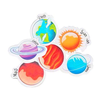GOMMES PLANÈTES - EN PRÉSENTOIR (24 pcs)