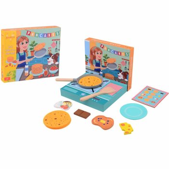 JOUECO - Set de cr&ecirc;pes en bois - Convient aux enfants &agrave; partir de 3 ans (1 pc)