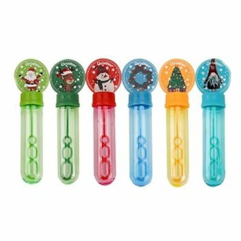 PR&Eacute;SENTOIR DE B&Acirc;TONS DE BULLES DE NO&Euml;L (24 pcs)