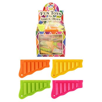 Flûtes de Pan de Fête en Présentoir (48 pcs)
