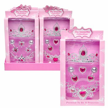 Panoplie Princesse en Boîte Luxe, en Présentoir (12 pcs.)
