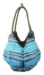 Réf: 97732B - Sac Pouche B-FAIR Vert/Bleu (1 pc)