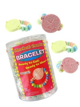 Bracelet de Bonbons 14g en Tube (100 pcs)