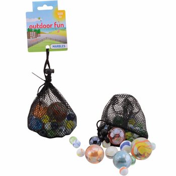 OUTDOOR FUN - BILLES DANS LEUR SAC DE BILLES, 500 GRAMMES (6 pcs)