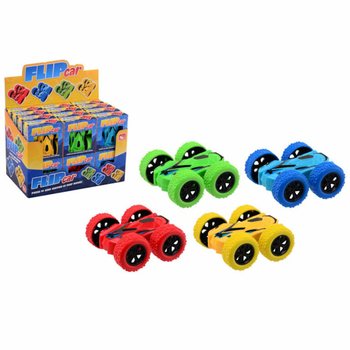 Voiture Friction Flip-Over en Pr&eacute;sentoir (24 pcs.)