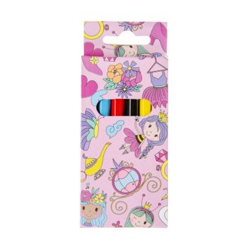 Set de 6 crayons de couleur - Princesse (Lot de 24)
