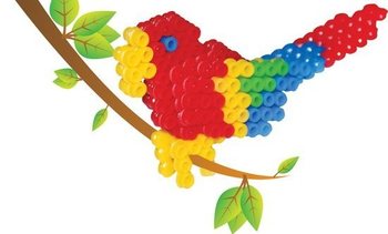 SES Perles &agrave; repasser Animaux 3D (1 pc.)
