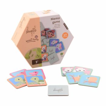 JOUECO - JEU DE MÉMOIRE FAMILLE THE WILDIES - Dès 24 Mois (1 pce)