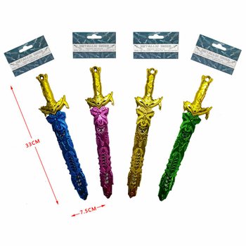 &Eacute;P&Eacute;E EN PLASTIQUE M&Eacute;TALLIS&Eacute;, 33 CM (36 pi&egrave;ces)