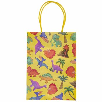 Sacs Cadeaux en Papier Dinosaure (12 Pi&egrave;ces)
