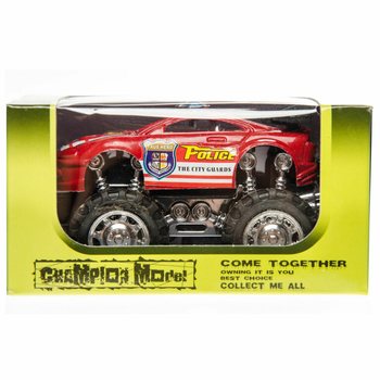 Monster Truck de Police en Pr&eacute;sentoir (12 pcs)