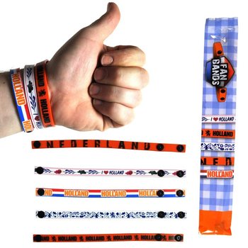 ***PRIX CHOC*** BRACELETS FAN HOLLANDE EN PR&Eacute;SENTOIR (160 pcs)