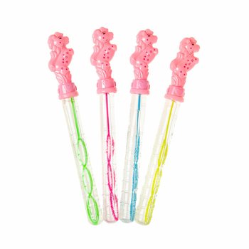 B&acirc;ton &agrave; Bulles de Savon Cheval 25 cm en Pr&eacute;sentoir (24 pcs)