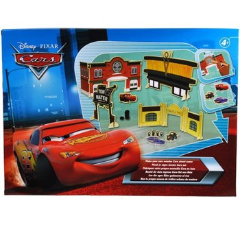 DISNEY CARS - MÉGA COFFRET BOIS "CRÉEZ VOTRE PROPRE SET CARS"
