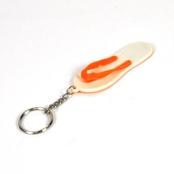 PORTE-CLÉS TONGS ORANGE (100 pcs)