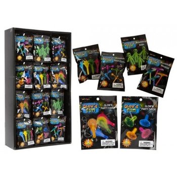 Mix de Jouets Glow in the Dark (66 pcs)