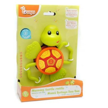 Quaps Anneau de Dentition Tortue avec Effets Sonores (1 pc.)