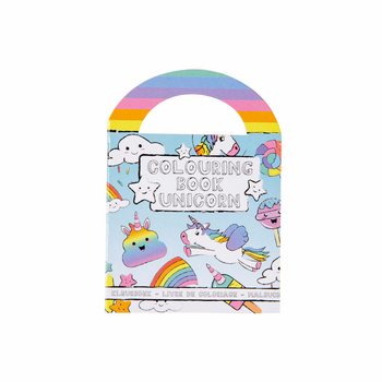 Petits cahiers de coloriage Licorne avec autocollants (48 pcs)