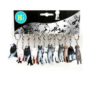 MIX PORTE-CLÉS CHIENS (12 pcs.)