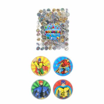 Mix Super-Héros - Balles Rebondissantes Ø3,3 cm (100 p.)