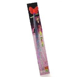 M&egrave;che de Cheveux Lumineuse LED avec Papillon (Lot de 3)