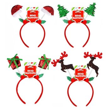 SERRE-TÊTES DE NOËL EN MIX (12 pcs)