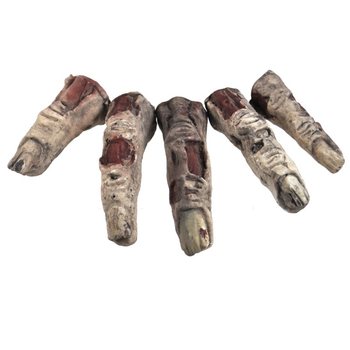 5 DOIGTS D&Eacute;CORATIFS COUP&Eacute;S DANS UN FILET (Lot de 6 filets)