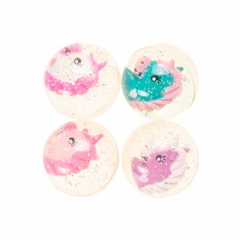 BALLE REBONDISSANTE LICORNE &Oslash; 4.5 Cm. (12 pcs)