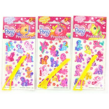 DÉCALCOMANIES / STICKERS MY LITTLE PONY (24 pcs)