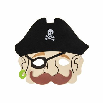 MASQUES DE PIRATE EN MOUSSE - GAR&Ccedil;ONS (60 pi&egrave;ces)