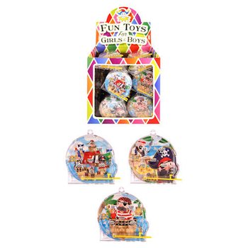 Mini-Flipper Pirates pour Pêche à la Ligne en Présentoir (108 pcs)