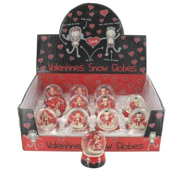 BOULES &Agrave; NEIGE AMOUR (12 pcs)