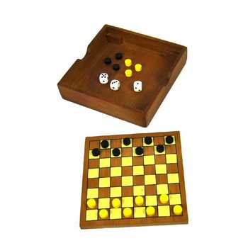 JEU DE DAMES EN BOIS (12 pcs)