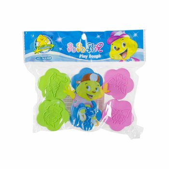 SET DE : 6 POTS DE P&Acirc;TE &Agrave; MODELER EN EMBALLAGE (1 pc)