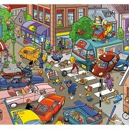 Puzzle That&rsquo;s Life - Traffic Jam, 1000 pi&egrave;ces (1 pce)