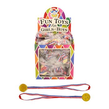 Médailles de Vainqueur avec Cordon en Présentoir (120 pcs.)