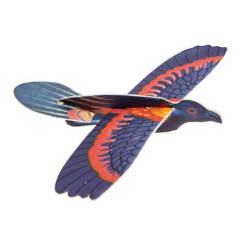 Avions d'oiseaux en mousse en pr&eacute;sentoir (48 pcs)