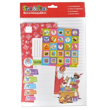 Kit de Liste de Souhaits Saint-Nicolas de 14 Pièces (Lot de 12)