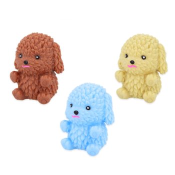 Caniches Stretchy Squishy en Pr&eacute;sentoir (12 pi&egrave;ces)