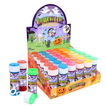 Bulles de Savon Halloween - 50ml en Pr&eacute;sentoir (36 pcs)
