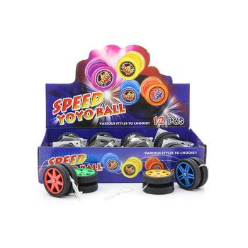 Yo-Yo Pneu de Voiture "Speedy" en Présentoir (12 pcs)