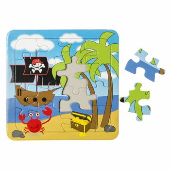 Mix de Puzzles Pirates - 14 x 14 cm (50 Pi&egrave;ces)