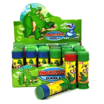 Bulles de Savon Dinosaure en Présentoir (24 pcs)