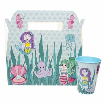 Bo&icirc;te Menu Enfant Sir&egrave;ne - 22,5 x 12 x 9,5 cm (24 pi&egrave;ces)