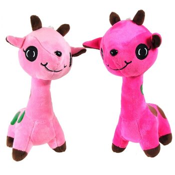 Girafe en peluche avec ventouse 25 cm (12 pièces)