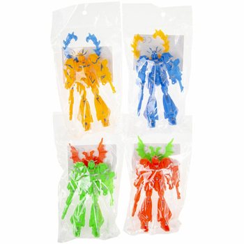 FIGURINE ARTICUL&Eacute;E ROBOT - COLORIS MIXTES (36 pcs.)
