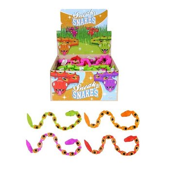 Serpents Flexibles Jouets, 35 cm en Présentoir (48 pcs)